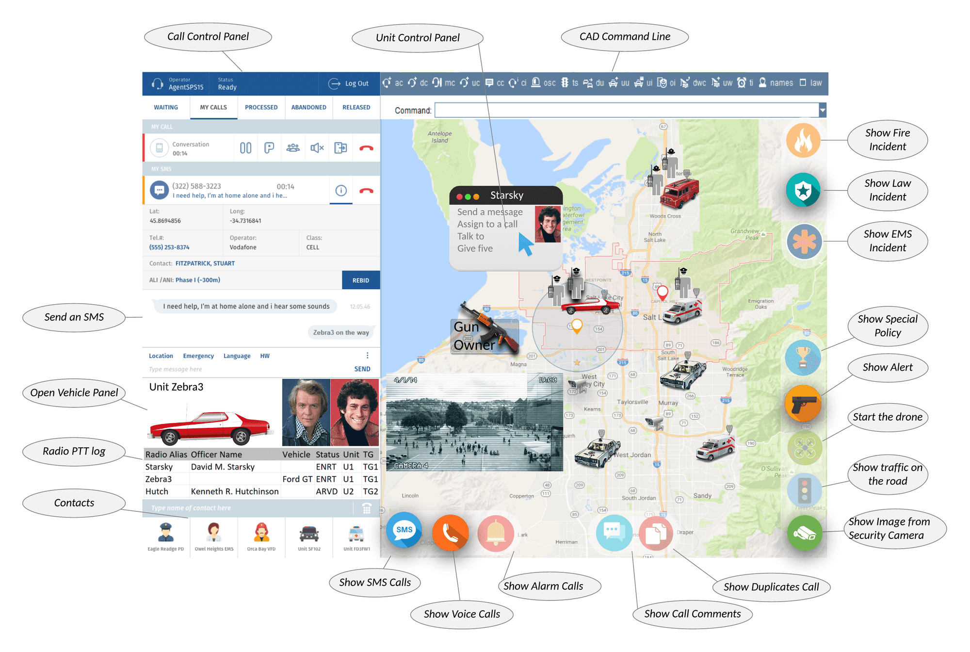 Game-based, map-centric CAD vision